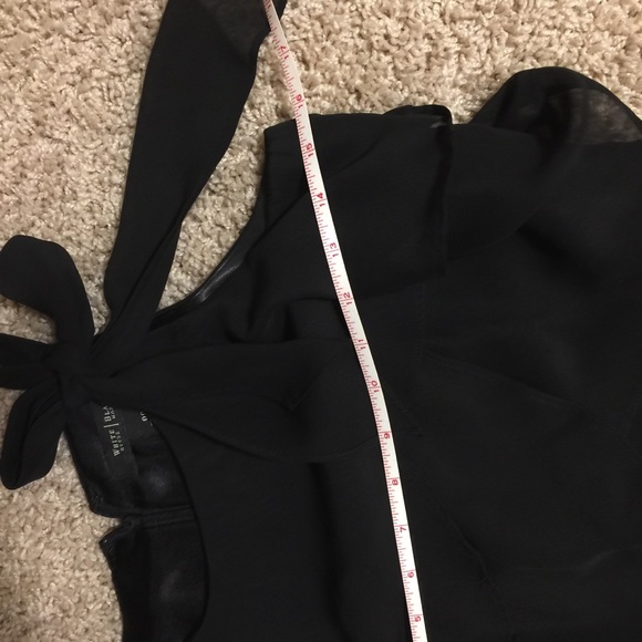 White House black market ruffles dress - Picture 6 of 8